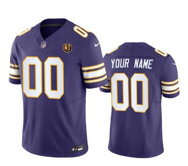 Custom Minnesota Vikings Vapor F.U.S.E. Limited Jersey